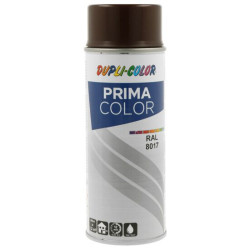 Spray vopsea acrilica Dupli-Color Prima Color, interior / exterior, maro ciocolatiu RAL8017, 400 ml