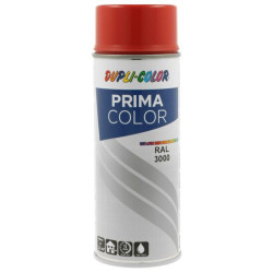 Spray vopsea acrilica Dupli-Color Prima Color, interior / exterior, rosu foc RAL3000, 400 ml