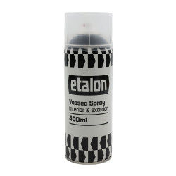 Spray vopsea antirugina, Etalon, negru RAL 9005, interior / exterior, 400 ml