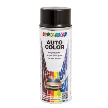 Spray vopsea auot Dacia Logan, Dupli-Color, negru nacre metalizat, interior / exterior, 350 ml