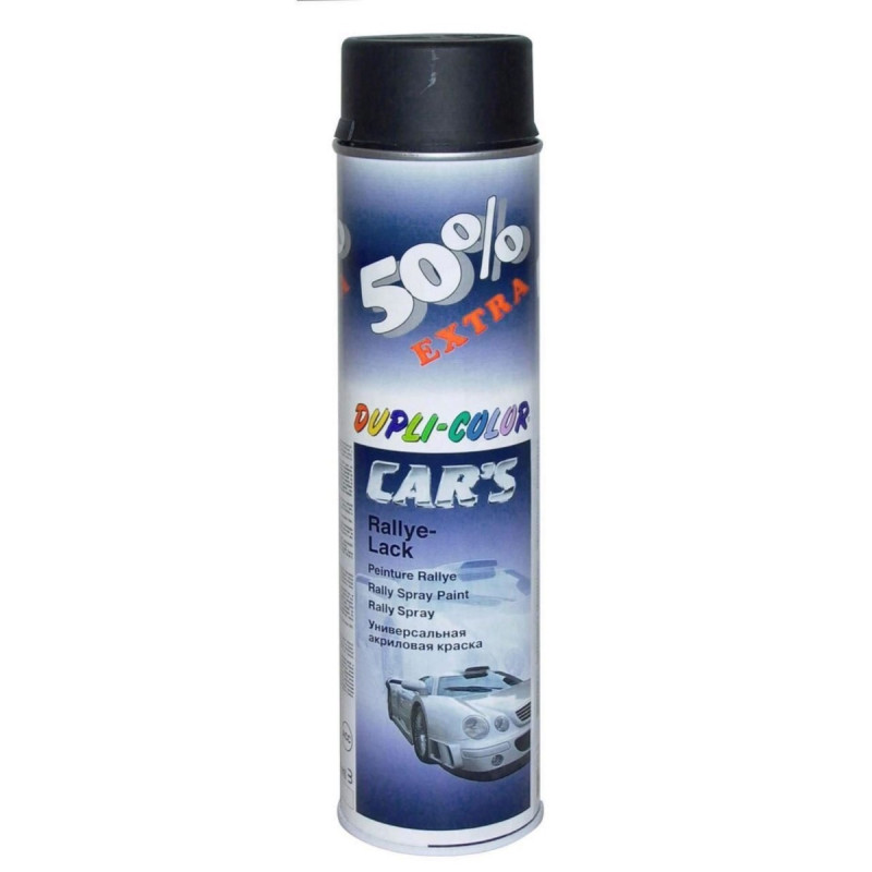 Spray vopsea auto, Dupli-Color Car's, negru mat, interior / exterior, 600 ml Spray vopsea auto, Dupli-Color Car's, negru mat, interior / exterior, 600 ml