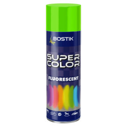 Spray vopsea, Den Braven Super Color Fluorescent, verde, interior / exterior, 400 ml