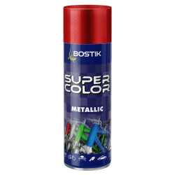 Spray vopsea, Den Braven Super Color Metallic, rosu, interior / exterior, 400 ml