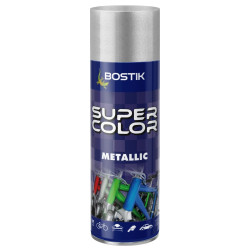 Spray vopsea, Den Braven Super Color Metallic, silver, interior / exterior, 400 ml
