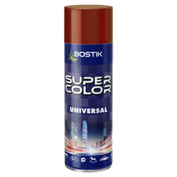 Spray vopsea, Den Braven Super Color Universal, rosu inchis RAL 3011, interior / exterior, 400 ml