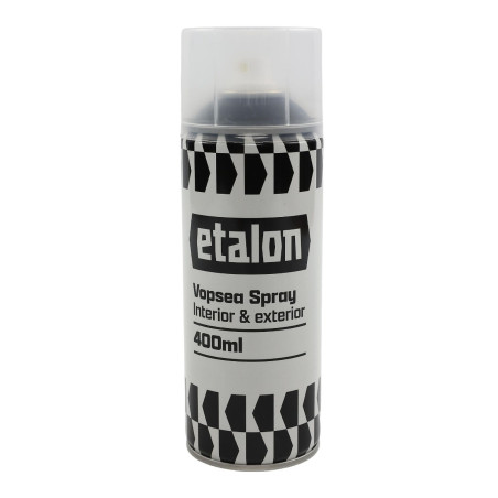 Spray vopsea, Etalon, negru mat RAL 9005, interior / exterior, 400 ml