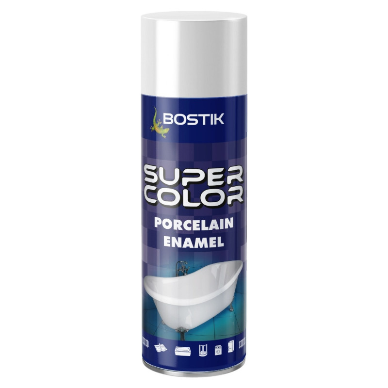 Spray vopsea pentru email si ceramica, Den Braven Super Color, alb, interior, 400 ml Spray vopsea pentru email si ceramica, Den Braven Super Color, alb, interior, 400 ml