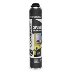 Spuma poliuretanica, aplicare cu pistol, Compakt, 750 ml