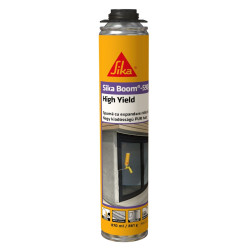 Spuma poliuretanica, aplicare cu pistol, Sika Boom-590 High Yield, 870 ml