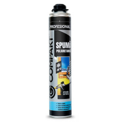 Spuma poliuretanica, aplicare cu pistol, varianta de iarna, Compakt, 750 ml