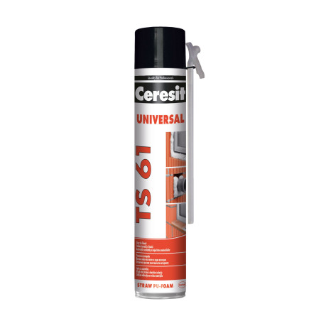Spuma poliuretanica pentru montaj, cu aplicare manuala, Ceresit TS 61, 300 ml