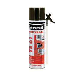 Spuma poliuretanica pentru montaj, cu aplicare manuala, Ceresit TS 61, 500 ml