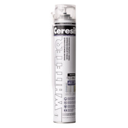 Spuma poliuretanica pentru montaj, cu aplicare manuala, Ceresit White Teq Thermal & Sound, 750 ml