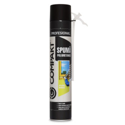 Spuma poliuretanica pentru montaj, cu aplicare manuala, Compakt, 700 ml