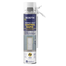 Spuma poliuretanica pentru montaj si izolatii, cu aplicare manuala / cu pistol, Bostik Control Rapid, 750 ml