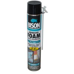 Spuma poliuretanica pentru polistiren, cu aplicare manuala, Bison Adhesive Foam, 750 ml