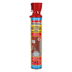 Spuma poliuretanica Soudal, cu aplicare manuala, varianta de iarna, 750 ml