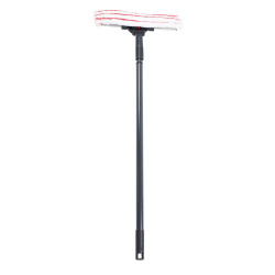 Stergator geamuri absorbant + racleta + coada telescopica, 130 cm, polipropilena + microfibra