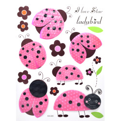 Sticker decorativ perete, camera copii, diverse modele, D398, 52 x 32 cm