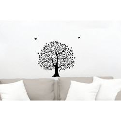 Sticker decorativ perete, living, Arborele vietii, PT3100 TR, 50 x 70 cm