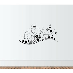 Sticker decorativ perete, living, Decorativ 1, PT3002 TR, 50 x 70 cm