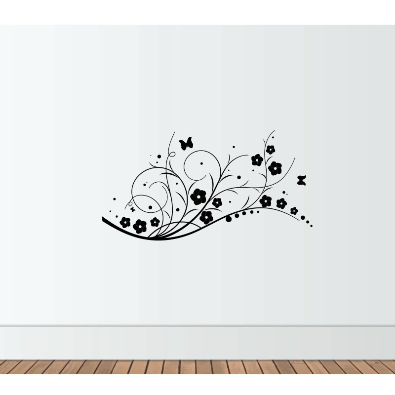 Sticker decorativ perete, living, Decorativ 1, PT3002 TR, 50 x 70 cm