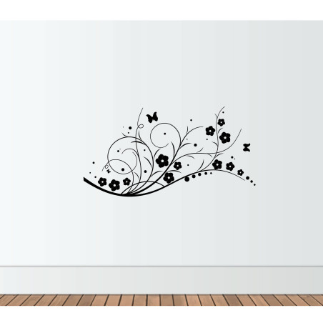 Sticker decorativ perete, living, Decorativ 1, PT3002 TR, 50 x 70 cm