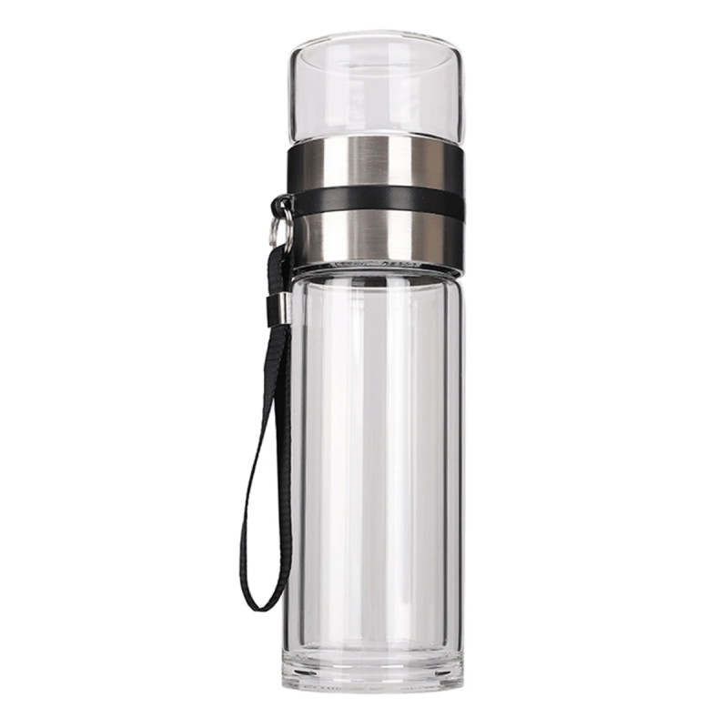Sticla cu infuzor, sticla, SY-013, transparent, 0.3 l