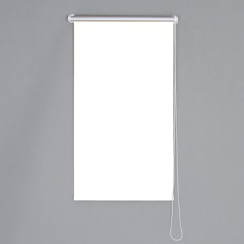 Stor Caressa, Easyfix Blackout ALBE39150B, poliester, alb, opac, dimensiuni material 39 x 150 cm