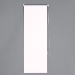 Stor Caressa, Easyfix Blackout ALBE69210B, poliester, alb, opac, dimensiuni material 69 x 210 cm