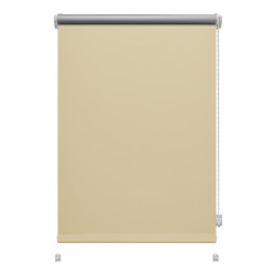 Stor Gardinia Mini Termo, stofa aluminizata, bej caramel, opac, dimensiuni material 72.5 x 150 cm