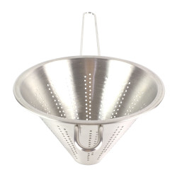 Strecurator conic cu maner, Kasemi, inox, D 14 cm