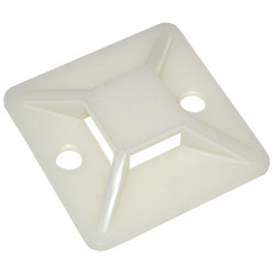 Suport adeziv banda zimtata 25 x 25 mm, 20 bucati
