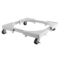 Suport aragaz / frigider, Paxton PX WMS-02M, reglabil, latime 50 - 70 cm, lungime 50 - 70 cm, 200 kg, cu rotile, mecanism de blo