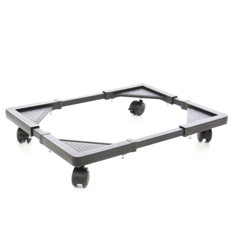 Suport aragaz / frigider / masina de spalat, SerEnd BT 02, reglabil, latime 38 - 60 cm, lungime 48 - 70 cm, 100 kg, cu rotile, n