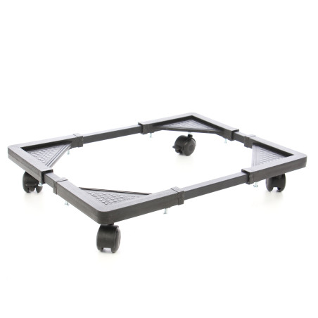 Suport aragaz / frigider / masina de spalat, SerEnd BT 02, reglabil, latime 38 - 60 cm, lungime 48 - 70 cm, 100 kg, cu rotile, n