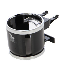 Suport auto pentru bauturi Premium Kraftmann, plastic, cleme metalice, D 7 cm