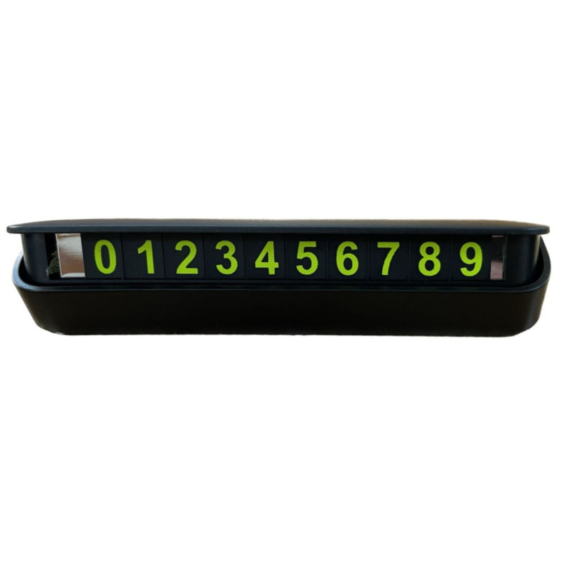 Suport auto pentru numar de telefon, Carmax, 13 x 3 x 4 cm