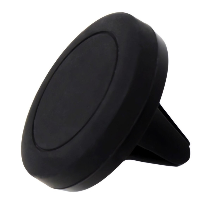 Suport auto telefon / tableta, VGT, universal, montare cu cleme, prindere telefon cu magnet, cauciuc, negru