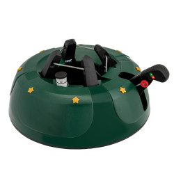 Suport brad natural Craciun Start 1, plastic, cu rezervor de apa, D 11 cm / reglabil, verde, 4 kg