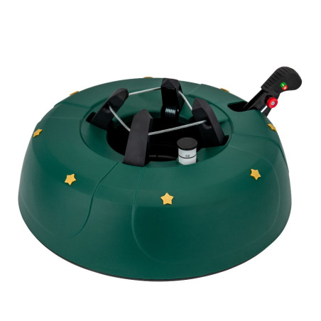 Suport brad natural Craciun Start 3, plastic, cu rezervor de apa, D 13 cm / reglabil, verde, 5 kg