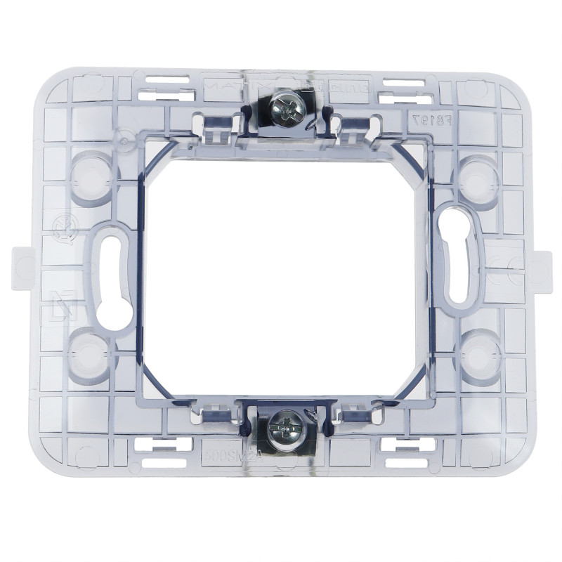 Suport Bticino Matix S500SM2AE, 2 module, pentru rama priza / intrerupator Suport Bticino Matix S500SM2AE, 2 module, pentru rama priza / intrerupator