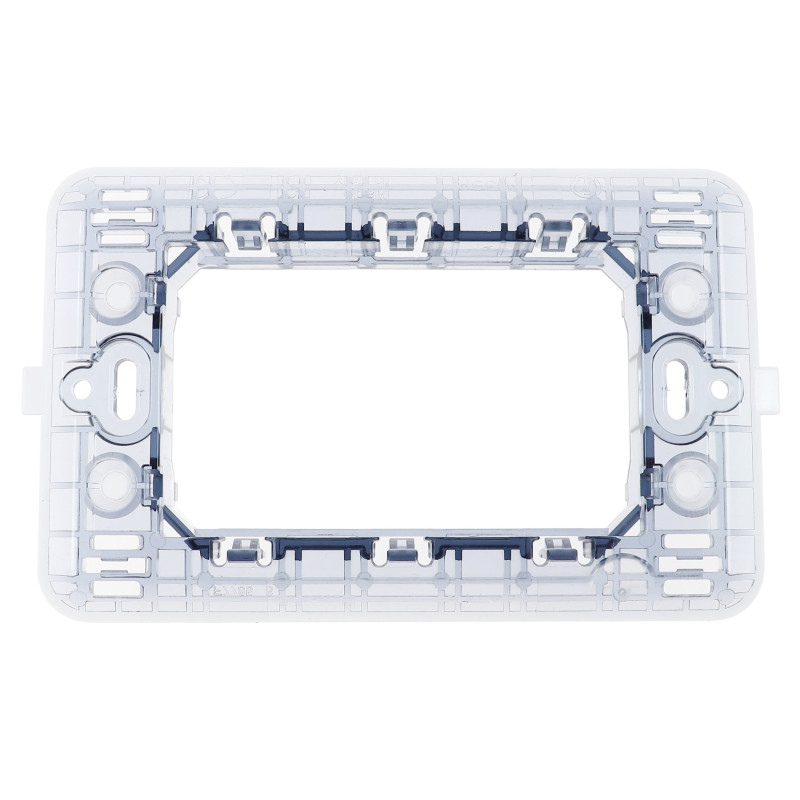Suport Bticino Matix S503SAE, 3 module sau 1 modul centrat, pentru rama priza / intrerupator Suport Bticino Matix S503SAE, 3 module sau 1 modul centrat, pentru rama priza / intrerupator