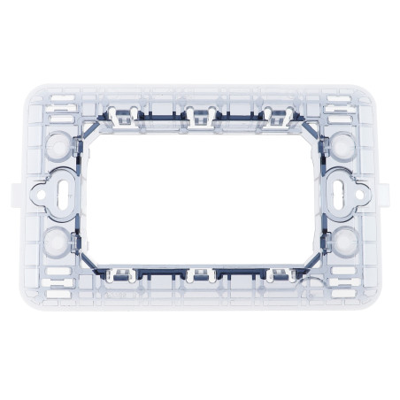 Suport Bticino Matix S503SAE, 3 module sau 1 modul centrat, pentru rama priza / intrerupator