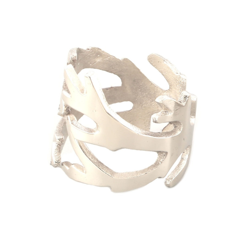 Suport bucatarie, pentru servetele, CI-6046, aluminiu, argintiu, 5 x 3 cm