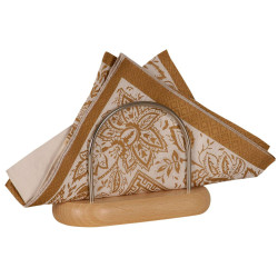 Suport bucatarie, pentru servetele, lemn, 13 x 6 x 10 cm