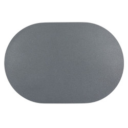 Suport farfurie masa, FL-11, 30 x 45 cm, PVC + PET, gri