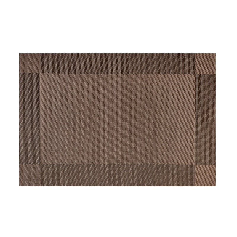 Suport farfurie masa, NX-DS03, 30 x 45 cm, PVC + PET, maro, set 2 bucati