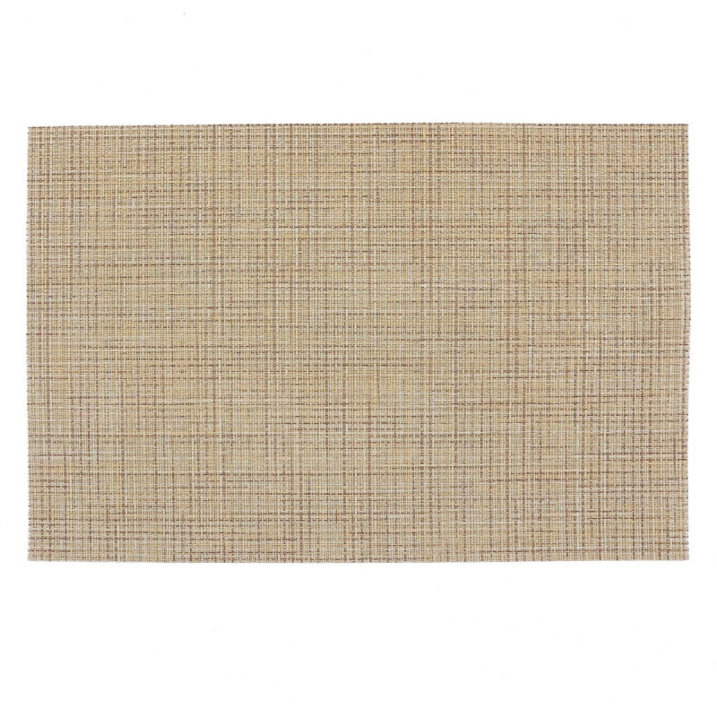 Suport farfurie masa, PP-19, 30 x 45 cm, PVC + PET, bej