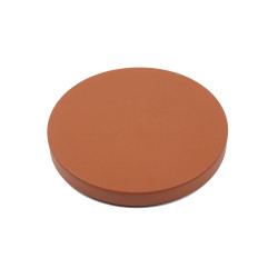 Suport ghiveci flori IPMR300-R624, mobil, rotund, plastic, teracota, 29.2 x 4 cm